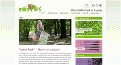 Desktop Screenshot of meinpark.info